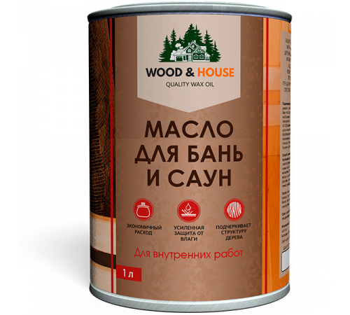 Приобрести МАСЛО ДЛЯ БАНЬ И САУН WOOD & HOUSE в Волжском, Волгоградская область
